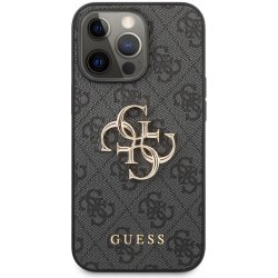 Guess Big 4G Metal Logo Apple iPhone 13 Pro šedé