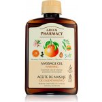 Green Pharmacy Body Care hřejivý masážní olej Essential Oils of Orange, Cinnamon and Pepper (0% Preservatives, Artificial Colouring) 200 ml – Sleviste.cz