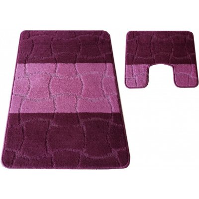 Nej-koberce Montana Sariyer XL Aubergine 50x60 cm 60x100 cm – Zbozi.Blesk.cz