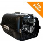 Hagen přepravka Catit Tiger Voyageur Black 57 x 38 x 31 cm – Zboží Mobilmania