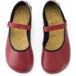 Ahinsa shoes Ananda Bare baleríny vínové – Zboží Dáma