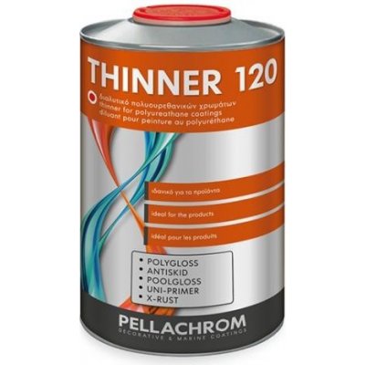 PELLACHROM THINNER 120 - ředidlo do polyuretanových barev 750 ml
