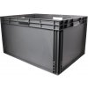 Úložný box HTI Plastová EURO přepravka 800x600x420 mm ESD MC-3870-ESD