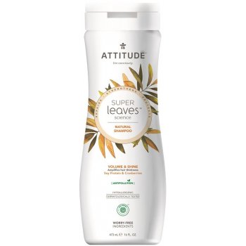 Attitude Super leaves Shampoo lesk a objem pro jemné vlasy 473 ml