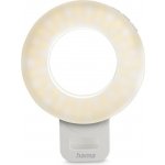 Hama LED kruhové světlo ToGo se svorkou na telefon, 60 LED, průměr 9,6 cm, nabíjecí – Zboží Mobilmania