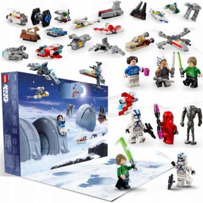 LEGO® ADVENTNÍ KALENDÁŘ STAR WARS 320ks PREMIUM MODEL – Zboží Dáma LEGO® ADVENTNÍ KALENDÁŘ STAR WARS 320ks PREMIUM MODEL – Zboží Dáma
