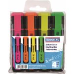 Donau D-text sada zvýrazňovačů 4 kusy – Zboží Živě