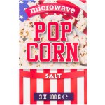 Bedo Popcorn do mikrovlnky slaný 3x100 g – Zboží Mobilmania