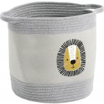 Zeller Present Textilní úložný koš s motivem Lvíčka s madly LION R14289 – Sleviste.cz