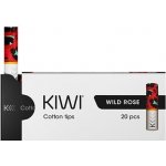 KIWI Náhradní filtrové náustky 20 ks Wild Rose – Zboží Dáma