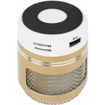ISO 9097 LED Mini Bluetooth reproduktor zlatá – Zboží Živě