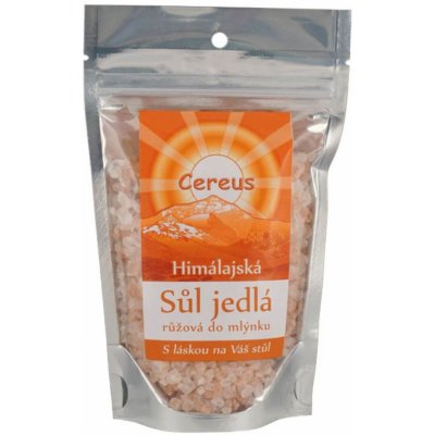 Cereus himalájská jedlá sůl růžová do mlýnku 200 g – Sleviste.cz