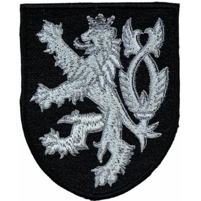 Nášivka český lev erb černý T20-2045 – Hledejceny.cz