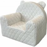 Babysteps Dětské křesílko Velvet světle šedá – Zbozi.Blesk.cz