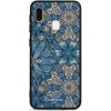 Pouzdro a kryt na mobilní telefon Samsung Pouzdro Mobiwear Glossy Samsung Galaxy A20e - G038G - Modré mandala květy