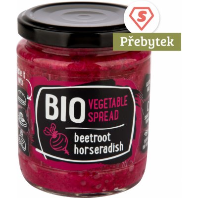 Rudolfs Pomazánka s červenou řepou a křenem Bio 235 g – Zboží Dáma