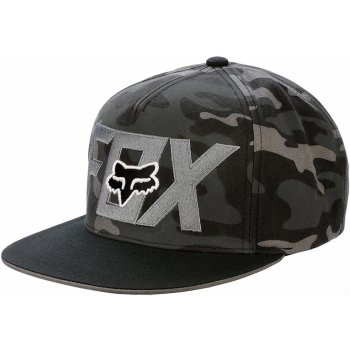 Fox Keep Out Snapback Black Camo