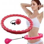MSport Hula hoop s výstupky 46 cm růžová – Zboží Dáma