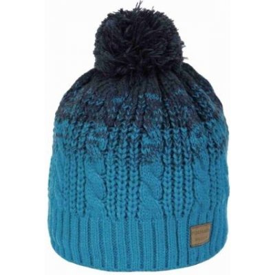 Finmark Winter Hat zimní pletená čepice modrá