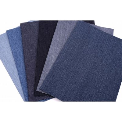 Prima-obchod Záplata nažehlovací JEANS 43 x 20cm černé, barva Černá – Zboží Dáma