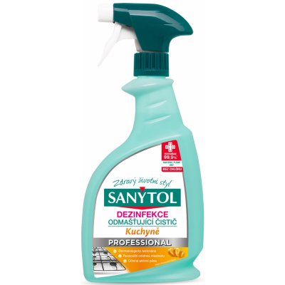 Sanytol Dezinfekční Čistič Odmašťující 750 ml – Hledejceny.cz