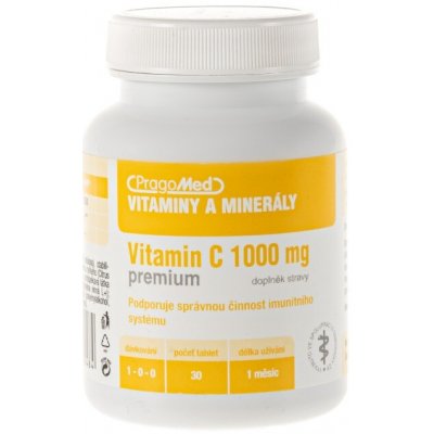 Pragomed Vitamin C 1 000 mg 30 tablet – Hledejceny.cz