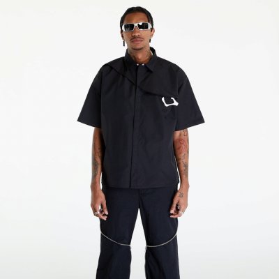 Heliot Emil S/S Nylon shirt W. Carabiner black