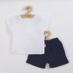 New Baby Kojenecká mušelínová soupravička Summer Nature Collection modrá – Hledejceny.cz