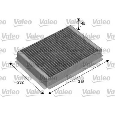 Filtr, vzduch v interiéru VALEO 715505 VA 715505 – Hledejceny.cz