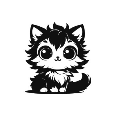 samolepka Kotě 1 – Zboží Živě