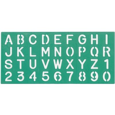 Linex 8530 šablona písmenová – Sleviste.cz