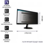 Qoltec 51055 Privatizing filter RODO 21.5 16:9 – Zboží Živě