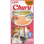Churu Cat Purée Tuna with Salmon 4 x 14 g – Zboží Mobilmania