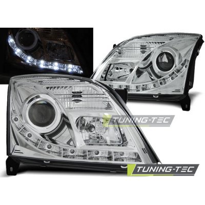 Tuning-Tec Přední čirá LED světla Opel Vectra C (2002 - 2005) - chromované – Hledejceny.cz