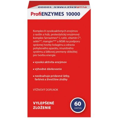 ProfiEnzymes 10000 60 kapslí – Hledejceny.cz