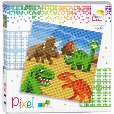 Pixel set 4 desky dinosauři – Zboží Mobilmania