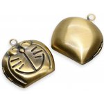 Medailon lachtan, 25,5x25mm – Zboží Dáma