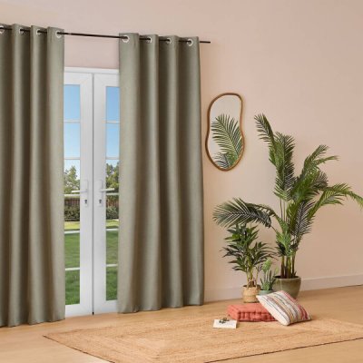 ATMOSPHERA Noční závěs Kys, khaki, 140 x 260 cm – Hledejceny.cz