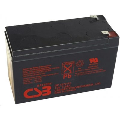 CSB 12V 7,2Ah PBCS-12V007,2-F2A – Zbozi.Blesk.cz