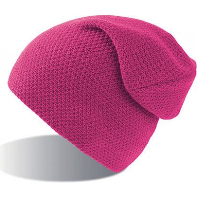 Atlantis Beanie oversize Snobby Fuchsiová – Zboží Mobilmania