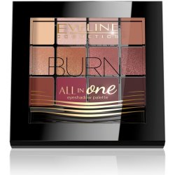 Eveline Cosmetics Burn paletka očních stínů 12 g