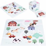 ECOTOYS VZDĚLÁVACÍ PĚNOVÁ PODLOŽKA EVA PRO DĚTI FARMA – Sleviste.cz