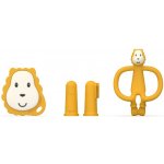 Matchstick Monkey Startovací sada kousacích kroužků Ludo Lion – Zboží Dáma