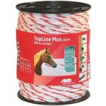 AKO Polypropylenové lano pro elektrické ohradníky 6 mm TopLine Plus – Hledejceny.cz