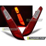Zadní světla Ford Focus II 05-08 hatchback - krystal/červené LED – Hledejceny.cz