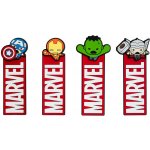 Grupo Erik Sada záložek do knihy 4 ks, Avengers – Hledejceny.cz