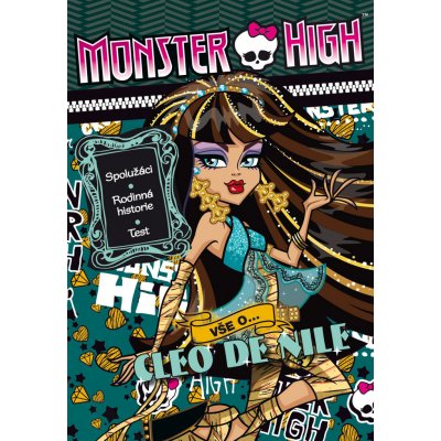 Monster High Vše o Cleo de Nile – Zboží Mobilmania