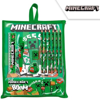 Minecraft: Creeper Sss - Set školních potřeb – Zbozi.Blesk.cz