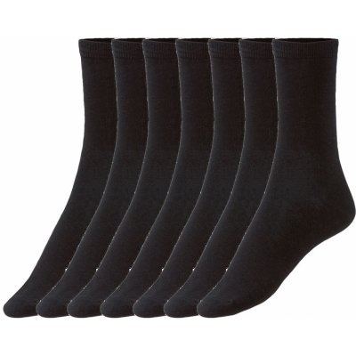 Esmara dámské ponožky 7 párů černá – Zboží Mobilmania