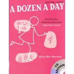 A DOZEN A DAY 3 Transitional klavír technická a zahřívací cvičení – Hledejceny.cz